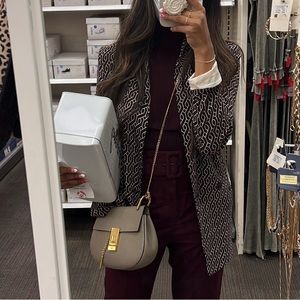 contemporary printed blazer